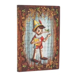 Kalender Paperblanks Mini Horizontal Carlo Collodi Pinocchio 2027