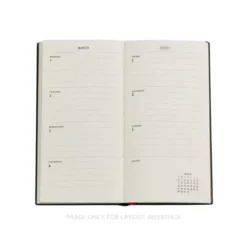 Kalender Paperblanks Slim Horizontal Golden Age 2027