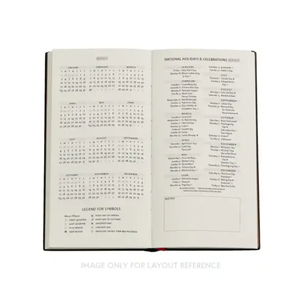 Kalender Paperblanks Slim Horizontal Lotus River 2027