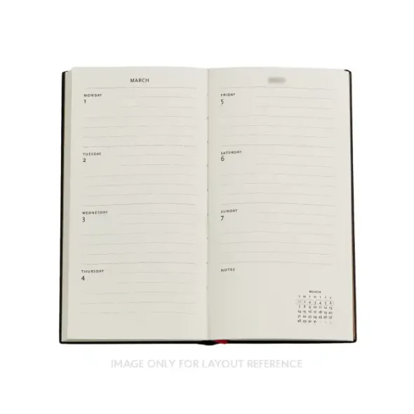 Kalender Paperblanks Slim Horizontal Lotus River 2027