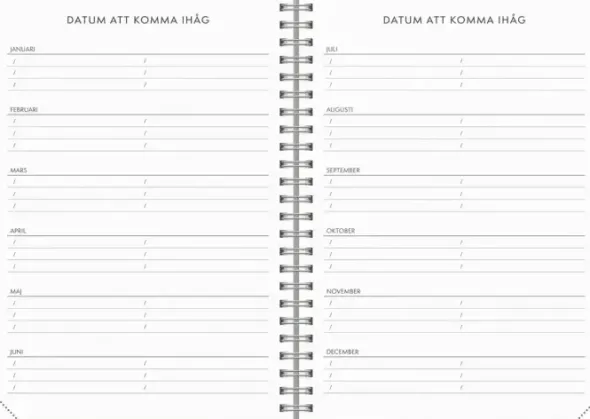 Kalender Plan More 2027