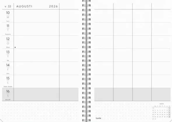 Kalender Plan More 2026