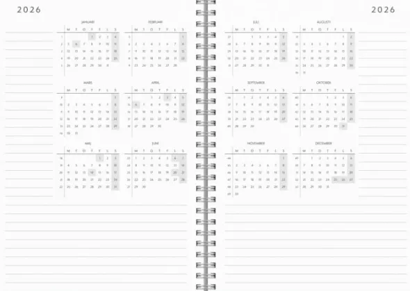 Kalender Plan More 2026
