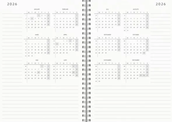 Kalender Plan more 2026-2027
