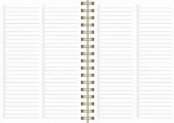 Kalender Senator A6 Story Blomma 2026-2027