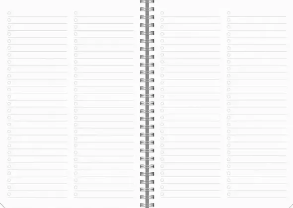 Kalender Senator A5 Textile svart 2027