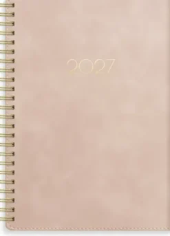 Kalender Senator A5 Twist rosa 2027
