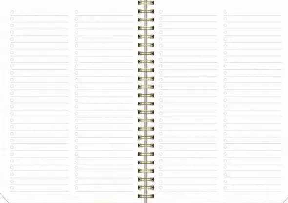 Kalender Senator A5 Twist rosa 2027