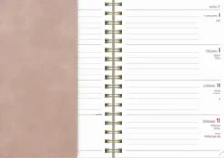 Kalender Senator A6 Twist rosa 2027