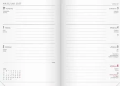 Kalender Senator A6 Vega rosa 2027
