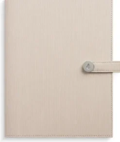 Kalender Stor Veckokalender beige konstläder 2027