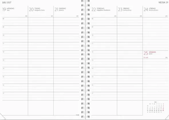 Kalender Study A5 4i1 2026-2027