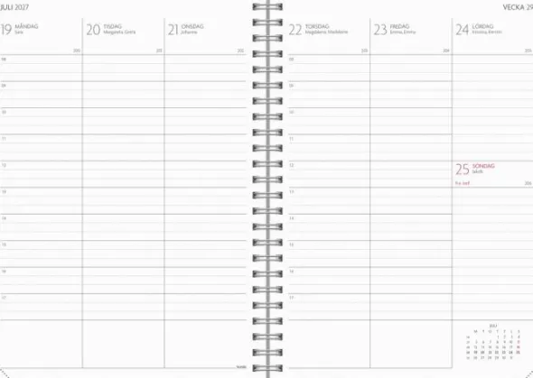 Kalender Study A5 Star 2026-2027