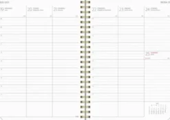 Kalender Study A5 Story Blomma 2026-2027
