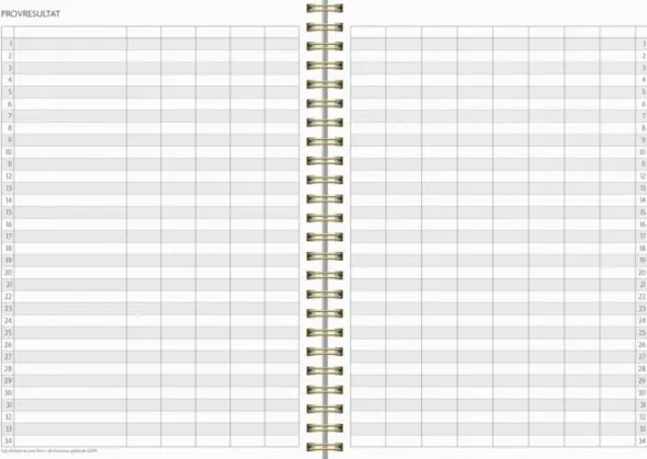 Kalender Study A5 Story Blomma 2026-2027