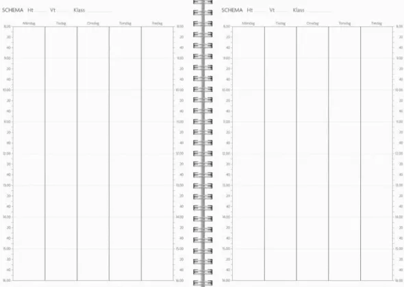 Kalender Study A5 Textile ljusgrå 2026-2027