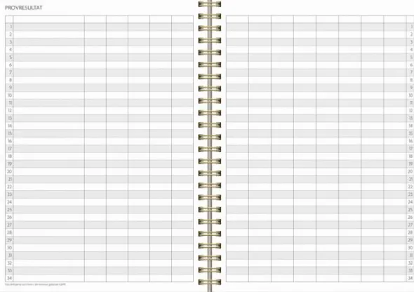 Kalender Study A5 Twist mocca 2026-2027