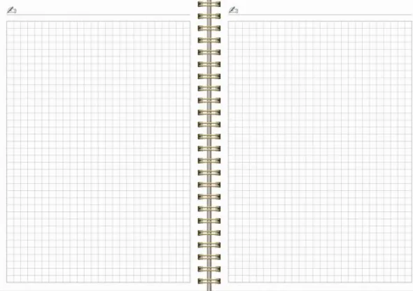 Kalender Study A5 Twist mocca 2026-2027