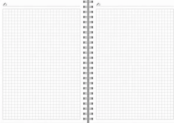 Kalender Study A5 Twist svart 2026-2027