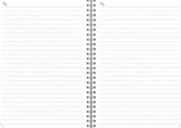 Kalender Weekly A5 svart konstläder med slejf 2027