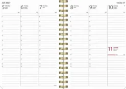 Kalender Weekly A6 White 2027