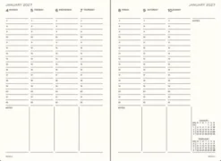 Kalender Week Planner hard 18m 26-27 A5 Dusty Rose