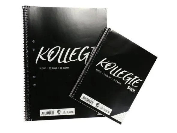 Kollegieblock A5 rutat