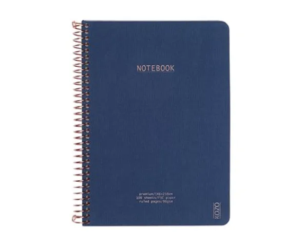 Kozo Premium Notebook A5 Navy