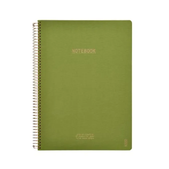 Kozo Premium Notebook A4 Olive Green