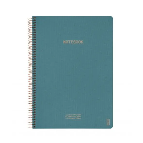 Kozo Premium Notebook A4 Steel Blue