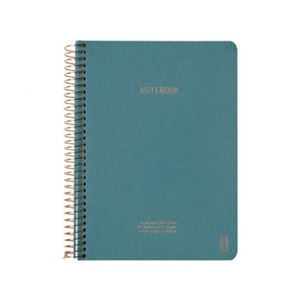 Kozo Premium Notebook A5 Steel Blue