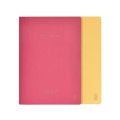 KOZO Skrivhäfte A5 2-Pack Guava Pink / Honey