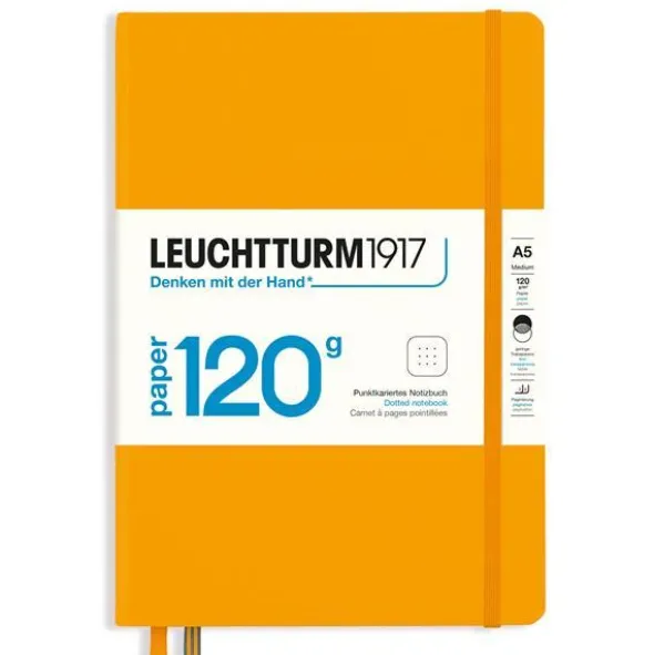 Leuchtturm Notebook A5 120g Dotted Rising Sun