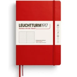 Leuchtturm Notebook A5 hard Cherry dotted