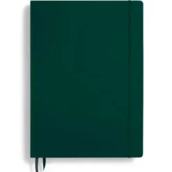Leuchtturm Notebook A4+ hard Forest Green olinjerad