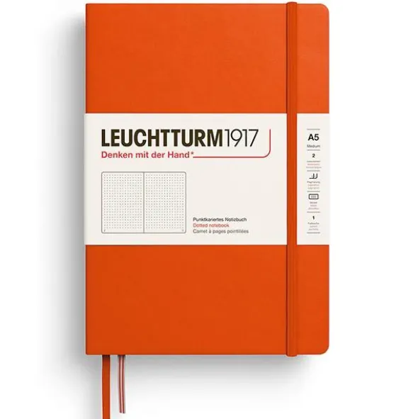 Leuchtturm Notebook A5 hard Pumpkin dotted