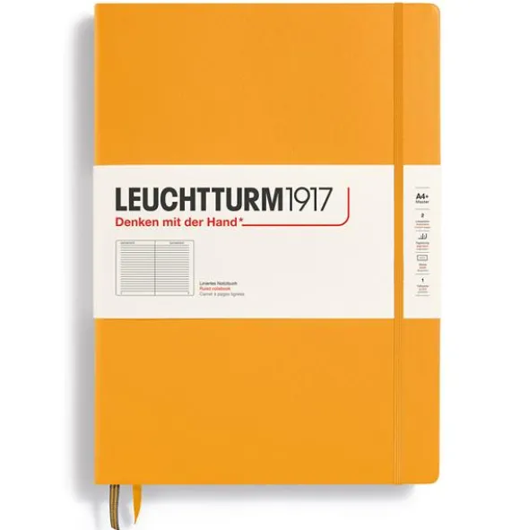 Leuchtturm Notebook A4+ hard Rising Sun linjerad