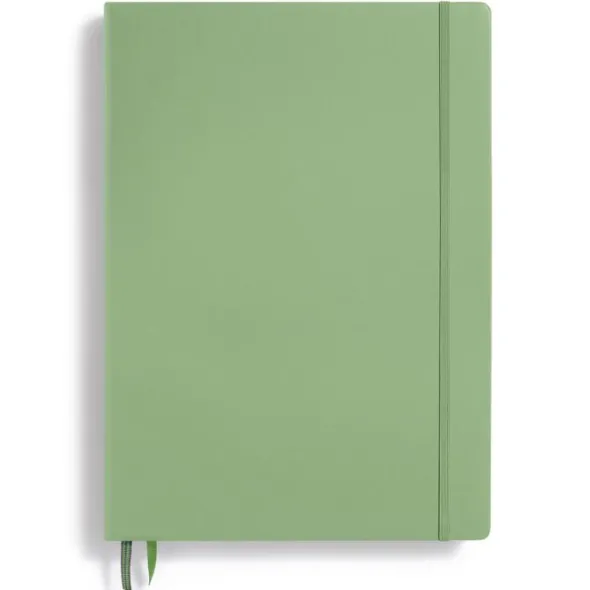Leuchtturm Notebook A4+ hard Sage linjerad