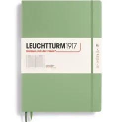 Leuchtturm Notebook A4+ hard Sage linjerad