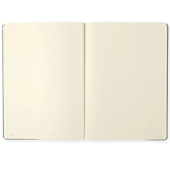 Leuchtturm Notebook A5 hard 251s Black olinjerad