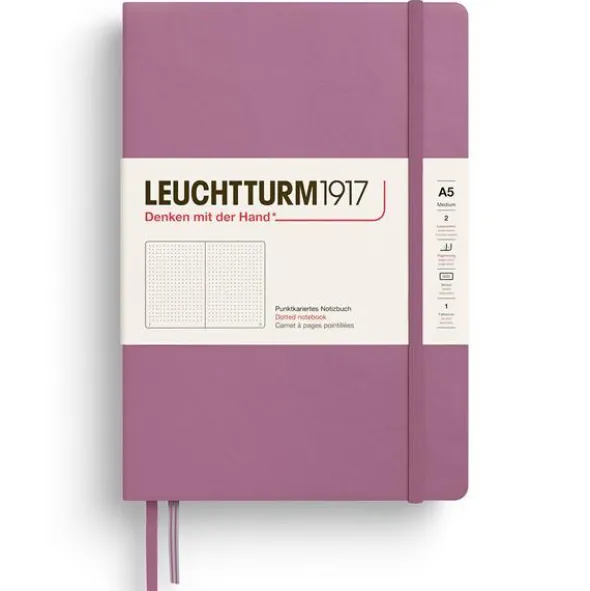 Leuchtturm Notebook A5 hard 251s Dusty Rose dotted