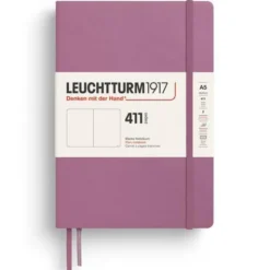 Leuchtturm Notebook A5 hard 411s Dusty Rose Plain