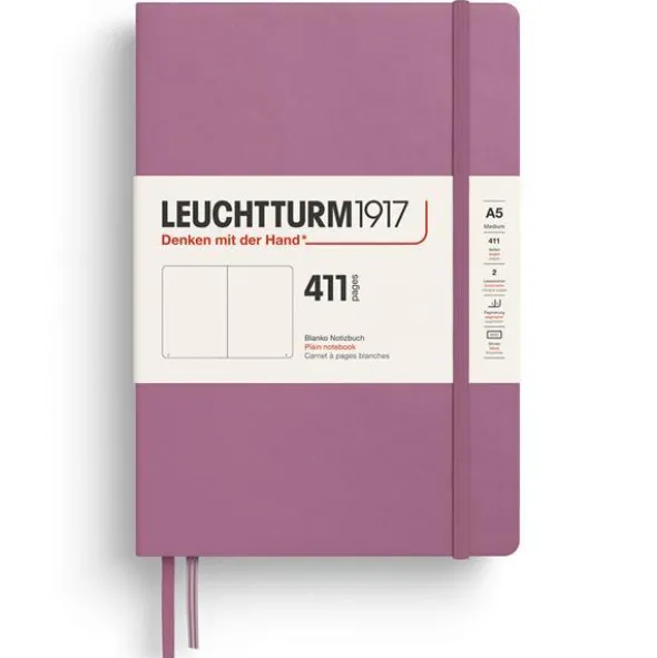Leuchtturm Notebook A5 hard 411s Dusty Rose Plain