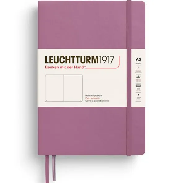 Leuchtturm Notebook A5 hard 251s Dusty Rose Plain