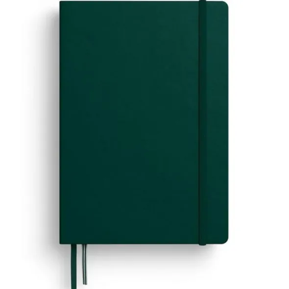 Leuchtturm Notebook A5 hard 411s Forest Green Ruled