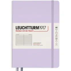 Leuchtturm Notebook A5 hard 251s Lilac linjerad