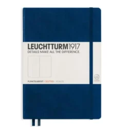 Leuchtturm Notebook A5 hard 251s Navy dotted