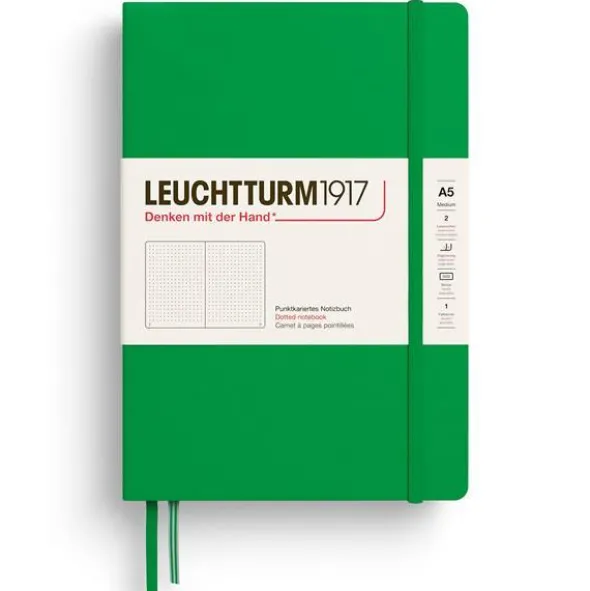 Leuchtturm Notebook A5 hard 251s Spring Leaf dotted