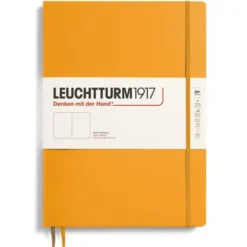 Leuchtturm Notebook A4 Slim Hard 123s Rising Sun olinjerad