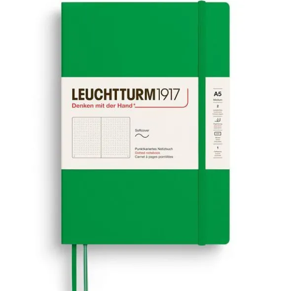 Leuchtturm Notebook A5 soft Dotted Spring Leaf